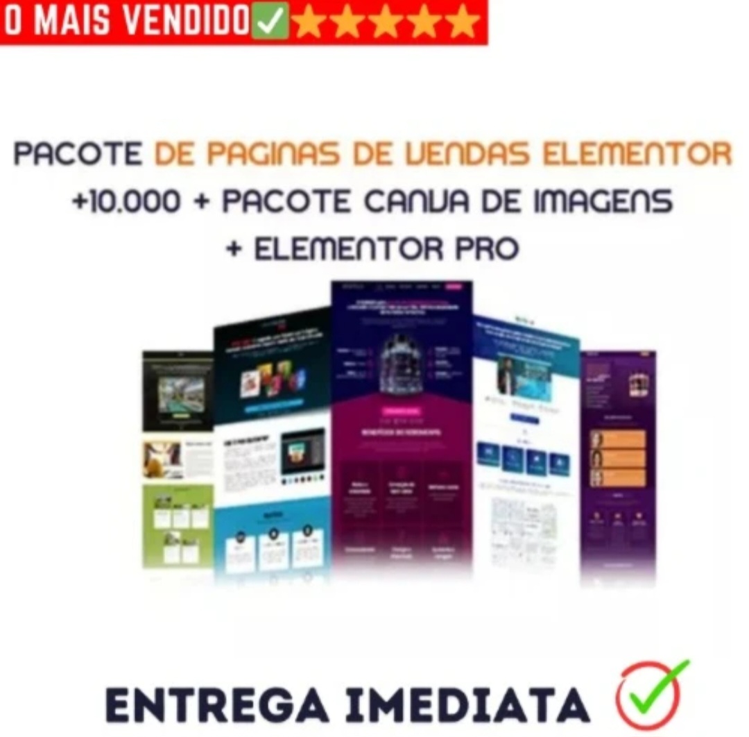 10.000 Paginas De Venda Presell e ordem bump