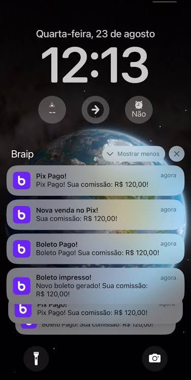 BRAIP NOTIFICAÇÃO DE VENDA FAKE