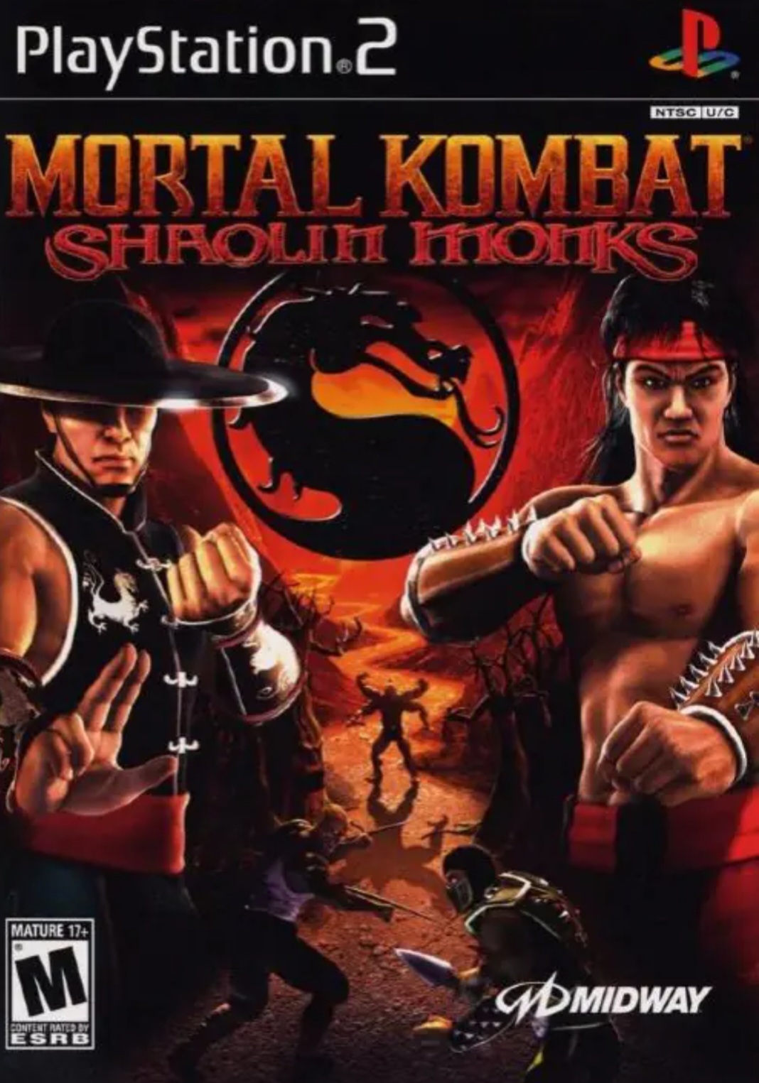 Playstation 2 - Mortal Kombat - Shaolin Monks